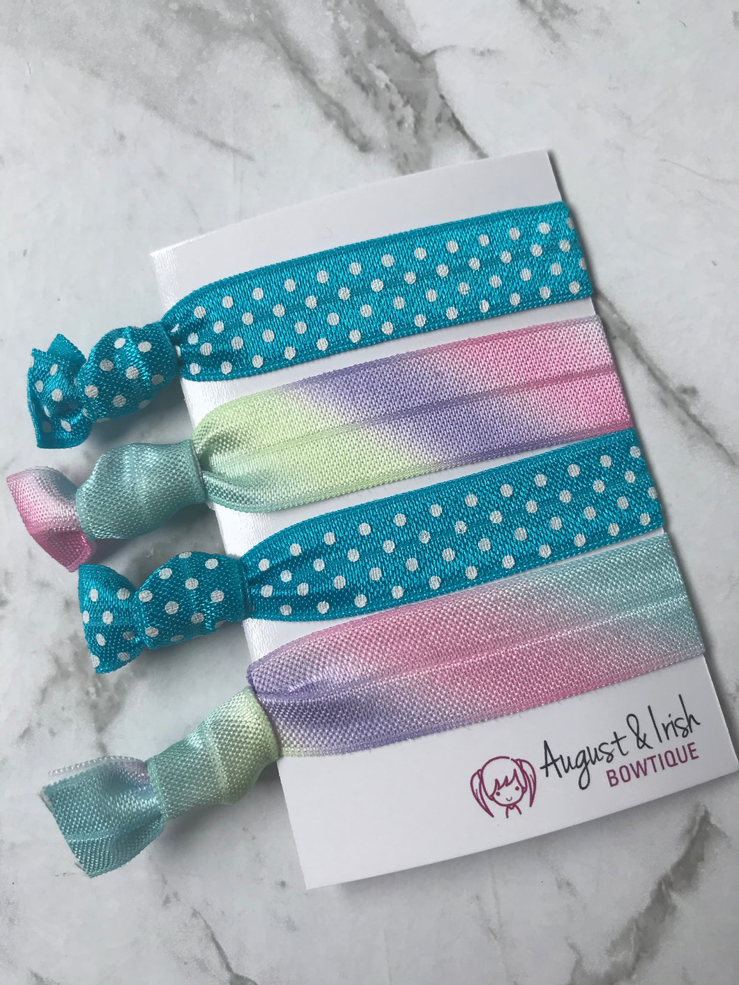 Rainbow Sky’s Set Hair Ties