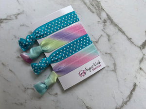 Rainbow Sky’s Set Hair Ties